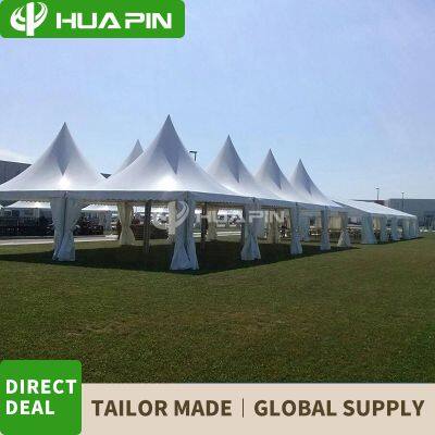 5x5 Meters White Outdoor Commercial Heavy Duty Aluminum Frame PVC Canopy Wedding Party Tent photo-4