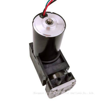 AIRJET High Flow Air Pump DC 24V Electric Vacuum Pump Brushless Motor Assembled Piston Pump ZH7 Series High Pressure Air Compressor photo-2