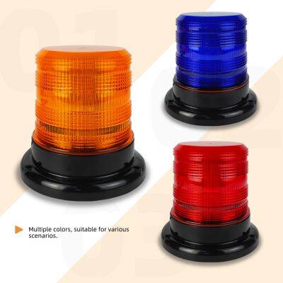 12V 24V Amber Emergency Strobe Light Beacon Led Warning Light