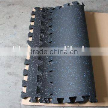 Rubber Gym Mat Floor Rubber Mat Interlock Rubber Floor Mat photo-2