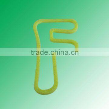 letter shape horse rubber band