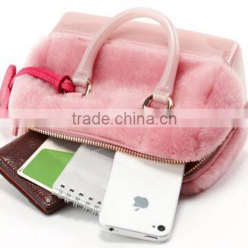 Sweet Pink Handbag Brand Name Fashion Handbag photo-4