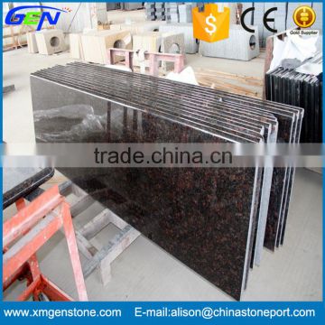 Popular Customized Tan Brown Polished Granite Countertop