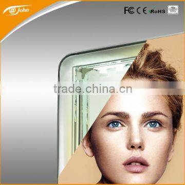 Outdoor aluminum frameless fabric led advertising light box