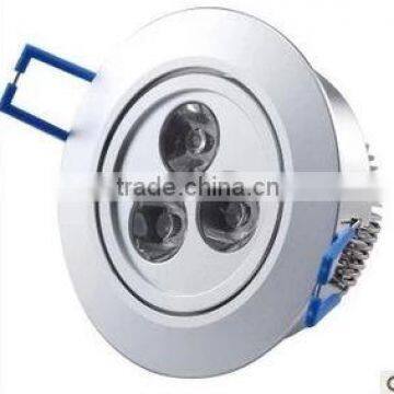 indoor led down light 3w 2.5 inch