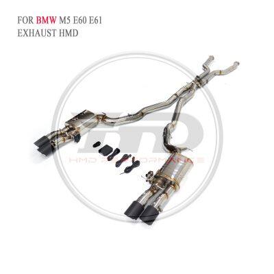 HMD Stainless Steel Exhaust Catback for BMW M5 E60 E61/M5 G90/M6 F06/M8 F91 F92/X3M F97 Car Accessories whatsapp+86 18946955156