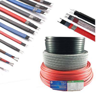 Câble de chauffage pour la fonte de la neige dans les gouttières de toiture certifié Ce avec gaine de protection en PVC, câble de chauffage de plancher sous sol provenant d'une usine OEM