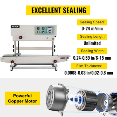 Auto Horizontal Sealer Continuous Automatic Vacuum Sealed Machine