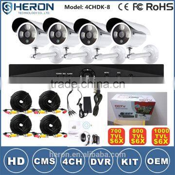2016 NEW DVR home security HD 8 BNC cctv camera system                        
                                                Quality Choice
