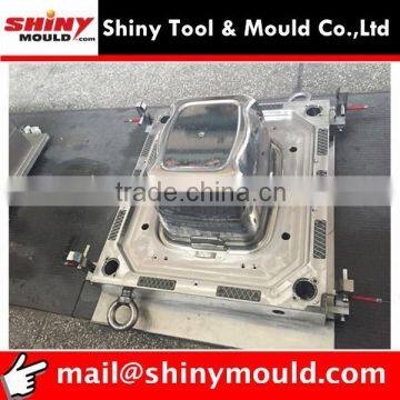 Shiny Mould Plastic Injection Laundry Basket Mold