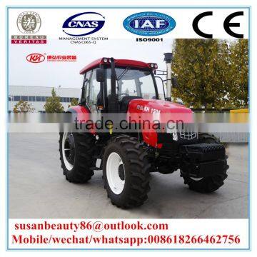 Used Mini farm tractor 404 with sunshade type canopy for sale