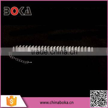 BOKA yiwu factory, high quality rhinestones trimming, rhinestone wedding banding trim, rhinestone wrist band