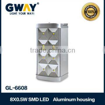 8SMD led emegency light ,wall-mounted and handle