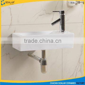 Creative Design Wall Hung Ceramic Wash Basin