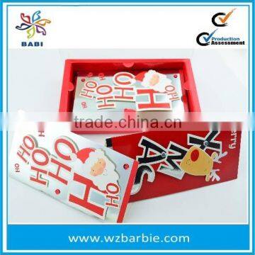 2015 Wholesale Stock New Year Customizable Paper Crafts Marry Christmas Card