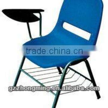 Modern Plastic School Student Chair/Training Chair With Writing Board A-03