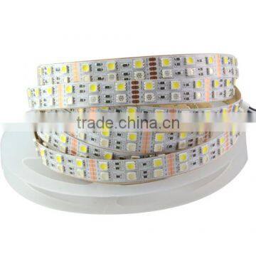 16.4FT Double Row 5050 RGB LED Strip 5M 600 Led SMD Led Fleible Light Ribbon Tape & DC 12V 10A Power & 86bo Dimmer Controller photo-2