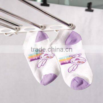 Folding Stainless Steel 3 Tiers Sliding Clothes Rack photo-2