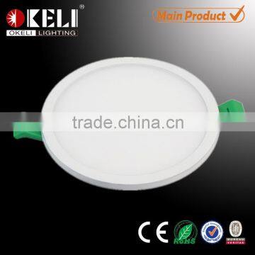 Recessed round led panel light/led ceiling panel light