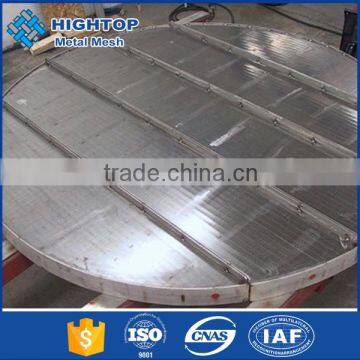 High-precision Automatic self-cleaning flat stainless steel 600 micron filter mesh