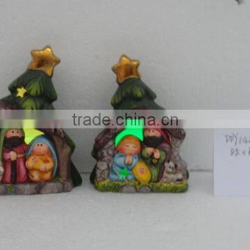 new christmas gift nativity set led light