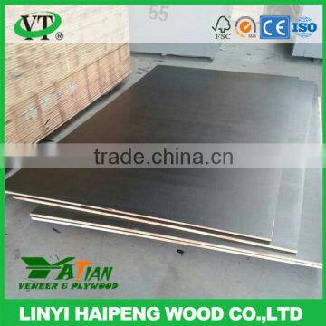 Linyi Factory 915x1830mm 18mm Shuttering Brown Film Faced Plywood / 12mm Marine Black Film Faced Plywood photo-5