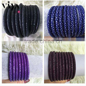 Genuine Stingray Leather Cord Product Loose Stingray Leather for Luxury Sting Bracelet
