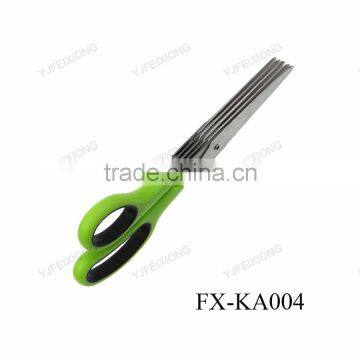 FX-KA004 High Quality 5blades Kitchen Herb Scissors photo-4