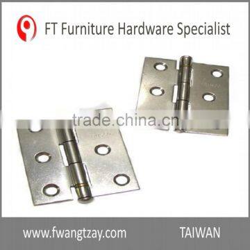 Taiwan Factory 76 x 63.5 x 1.8 mm Excellent Quality Heavy Duty Stainless Steel	180 Degree Hinge