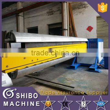 flat oval Duct machine