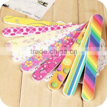 Disposable nail file / eva nail file custom printed disposable nail file/ emery board paper file                        
                                                Quality Choice