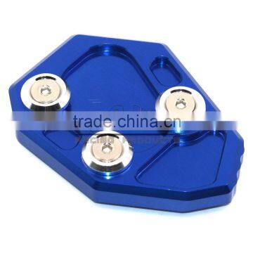 BJ-SSE-BM001 Performance CNC Aluminum Anodized Motorbike Motorcycle Side Stand Pad for BMW S1000RR 10-14 photo-6