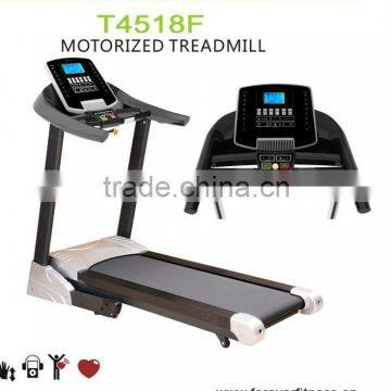 semi commercial treadmill with 2.5hp motor and 18km speed