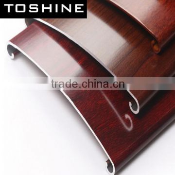 6060 T5 wood grain heat transfer aluminum profile extrusion