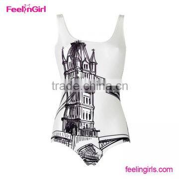 Hot-Sale Dot Pattern High Waist String Bikini photo-5