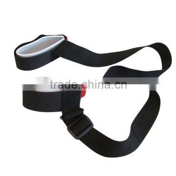 OEM custom ski carry strap hook and loop adjustable fastener strap