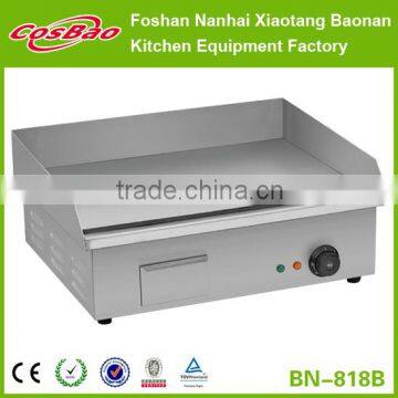 Stainless Steel Counter Top Electric Griddle With Flat Plate BN-818B