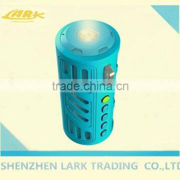 2015 2015 new defender portable waterproof bluetooth speaker with huge battery dual 5W loudspeakers
