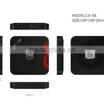 Hot Selling Android4.4 Octa-Core ARM A15/A7 X8 Smart TV BOX 2G+16G X8 Smart Media Player photo-2