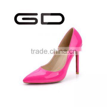 Fashion high heels sexy design color dress shoes for women