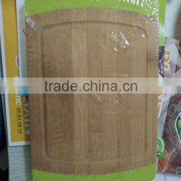 Rectangle Plastic & Bamboo double side cuttingboard
