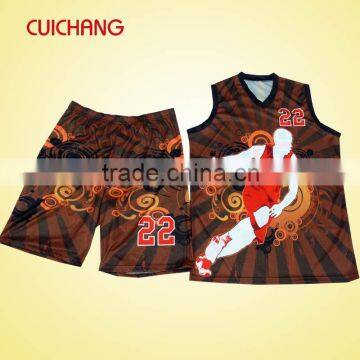 Custom reversiable basketball uniform