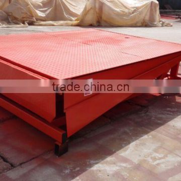 10 t load hydraulic dock leveler for truck trailer leveler