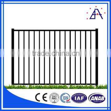 Home Security Wrought Aluminum Metal Fence And Gate