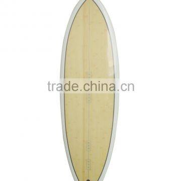 Customized Strong Epoxy Surf Longboard Quality Bamboo Veneer Surfboard