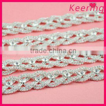 fashion design bling bling crystal cup rhinestone chain head jewelry WRC-229