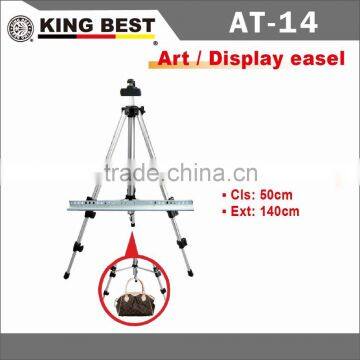 KINGBEST Aluminum Easel and display stand (AT-14) / telescopic folding easel / Painting Easel