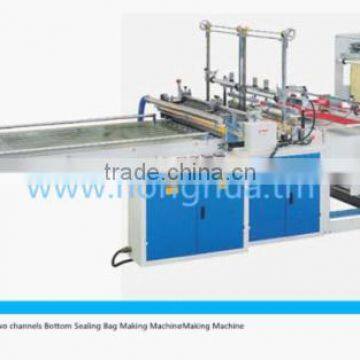 durable plastic flat pockets handle bag sealing machine