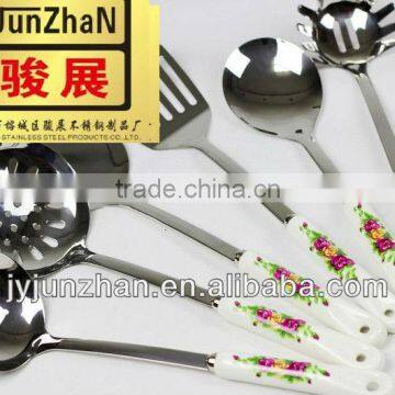 7 pcs stainless steel Cheap kitchen utensil --- Jieyang factory sell directly