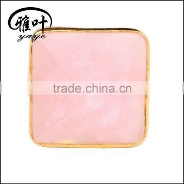 Wholesale Gemstones Ring Diamond Shape Ring Ceremeny Gifts photo-2